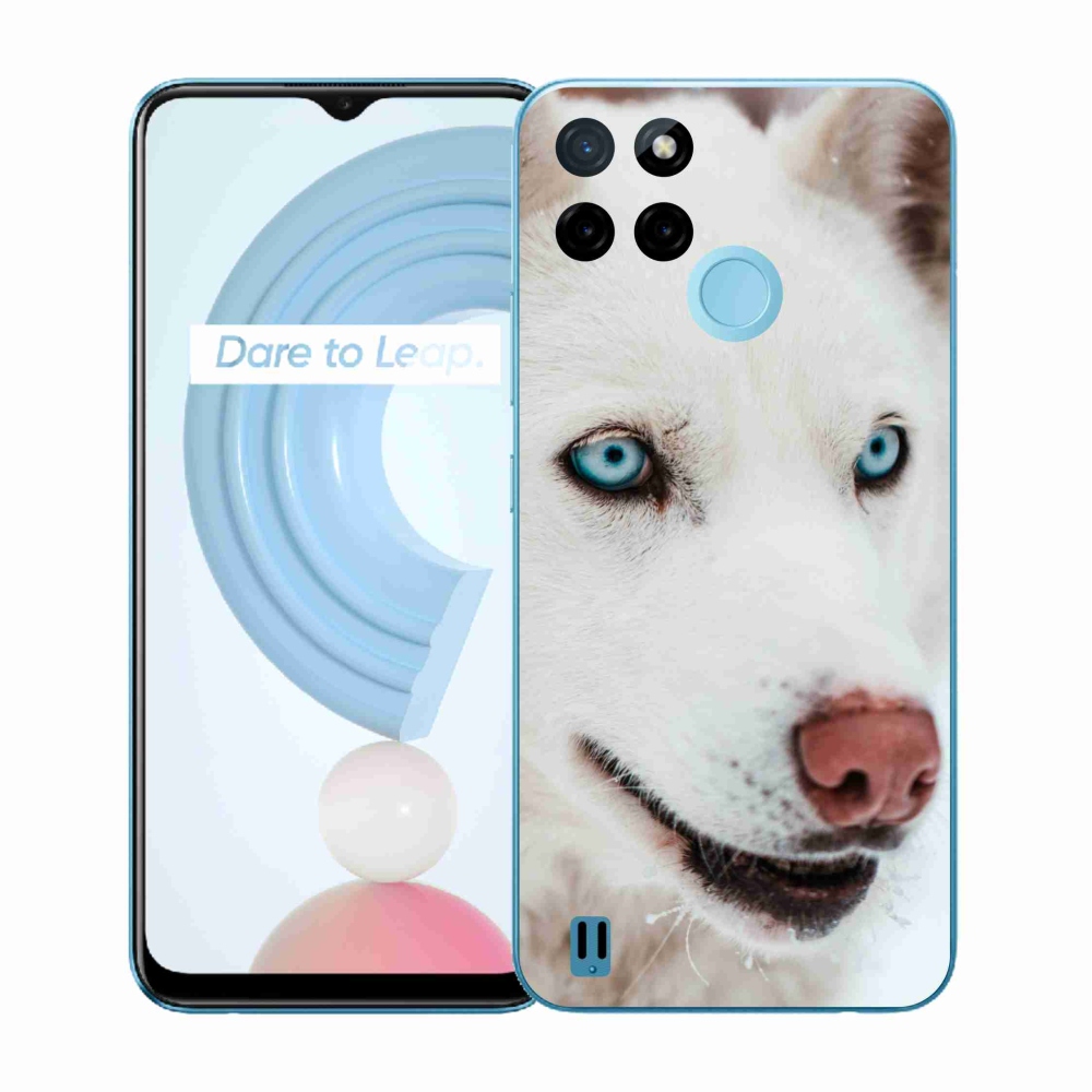 Gélový kryt mmCase na Realme C21Y/C25Y - psí pohľad