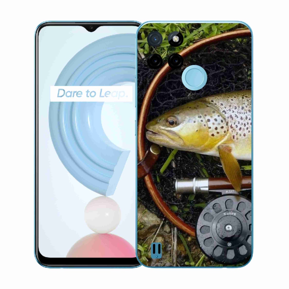 Gélový kryt mmCase na Realme C21Y/C25Y - pstruh 2