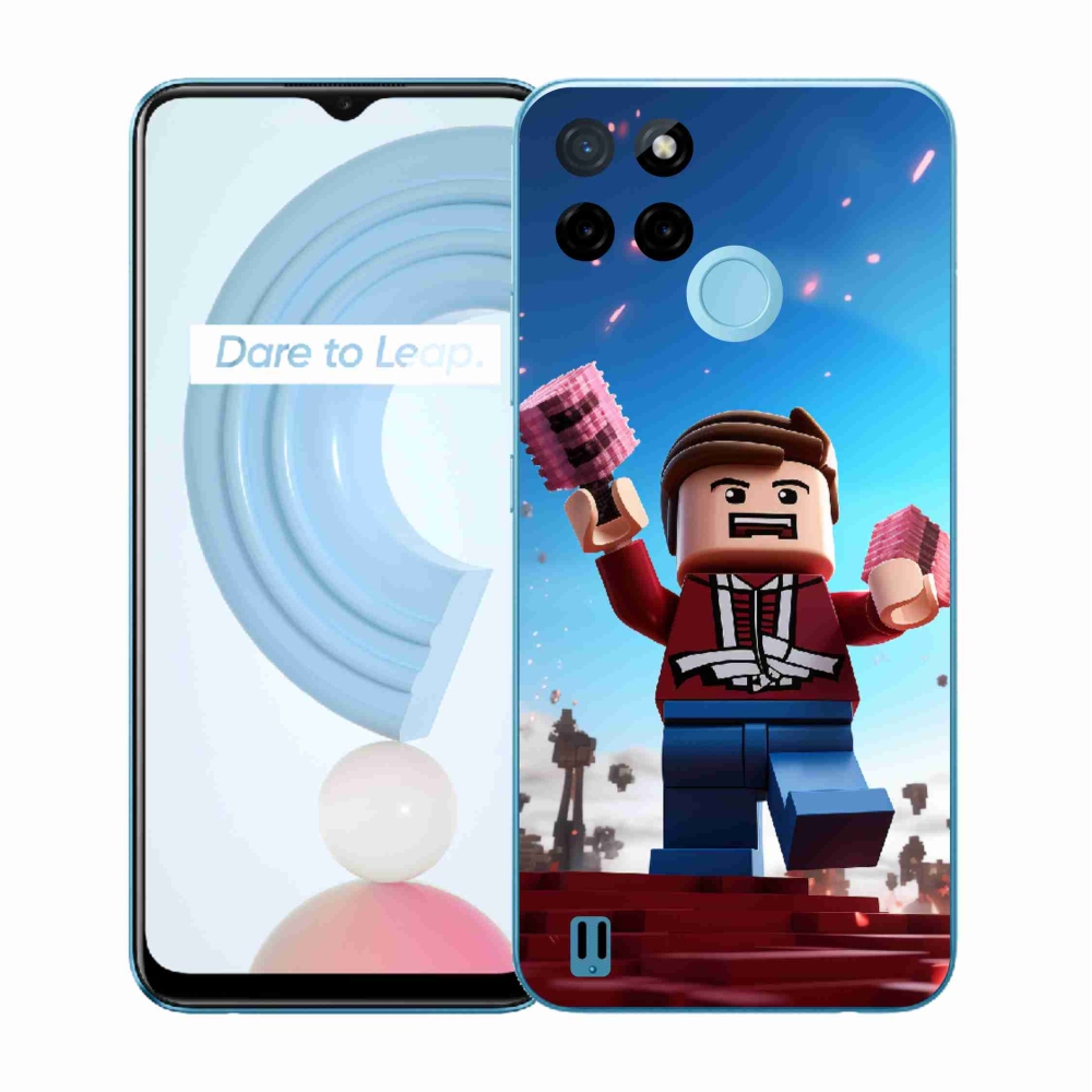 Gélový kryt mmCase na Realme C21Y/C25Y - roblox 2
