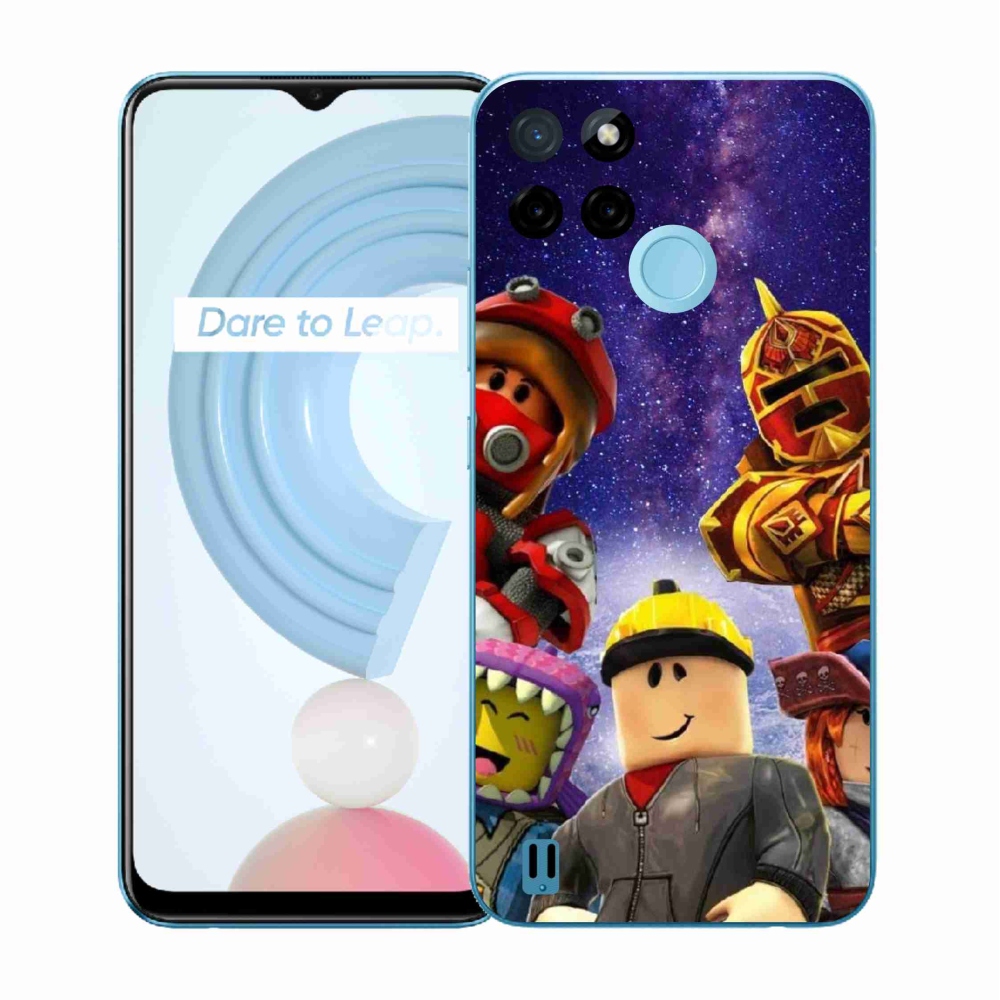 Gélový kryt mmCase na Realme C21Y/C25Y - roblox 3
