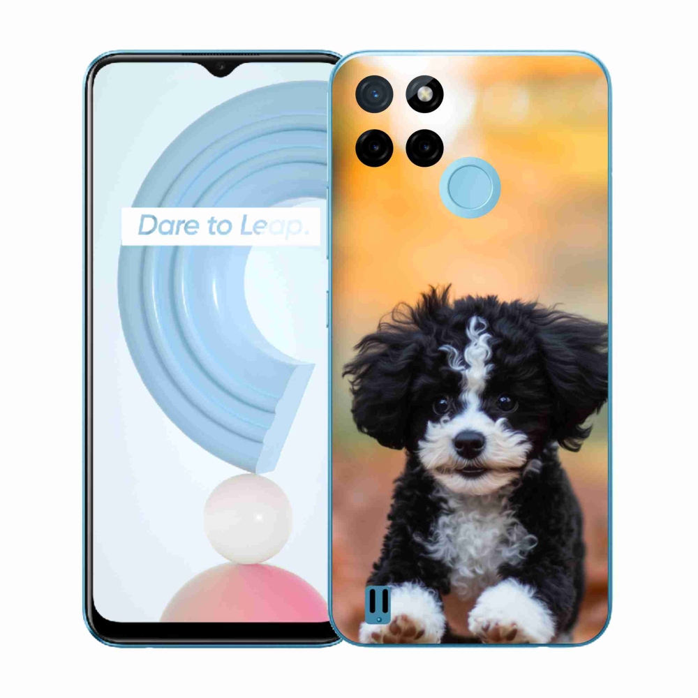 Gélový kryt mmCase na Realme C21Y/C25Y - roztomilé šteňa 2