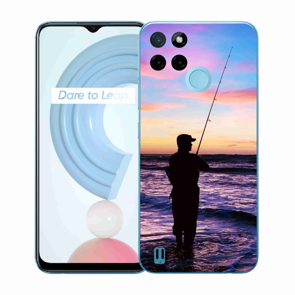 Gélový kryt mmCase na Realme C21Y/C25Y - rybárčenie 1