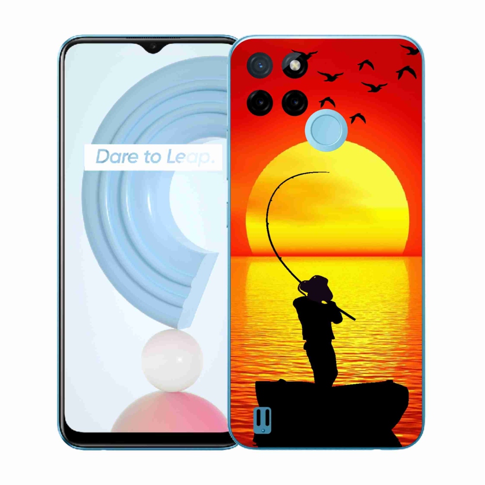 Gélový kryt mmCase na Realme C21Y/C25Y - rybárčenie