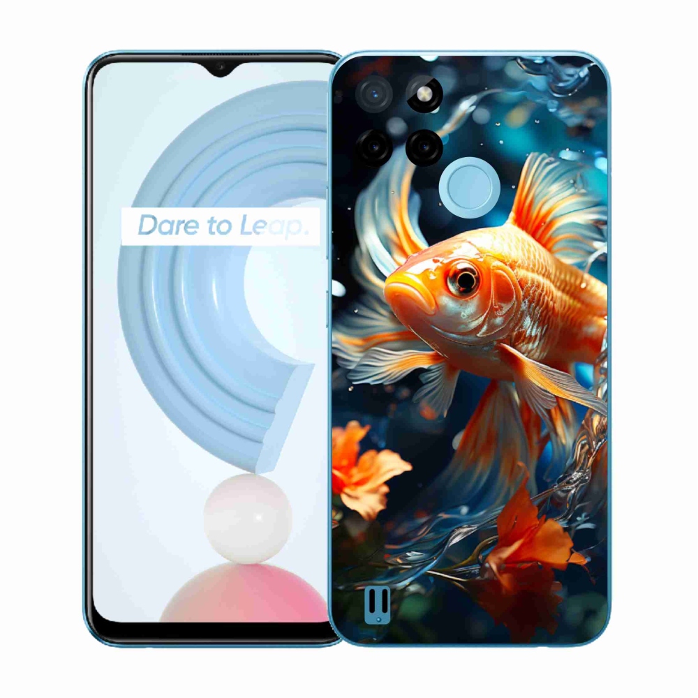 Gélový kryt mmCase na Realme C21Y/C25Y - rybka