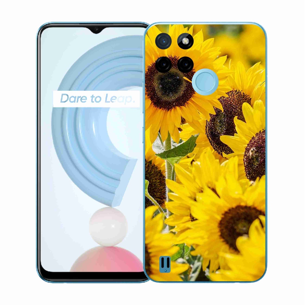 Gélový kryt mmCase na Realme C21Y/C25Y - slnečnica