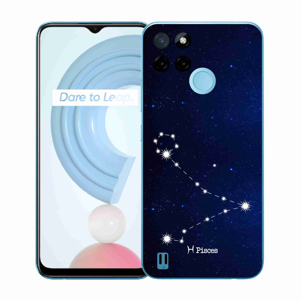 Gélový kryt mmCase na Realme C21Y/C25Y - súhvezdie Ryby