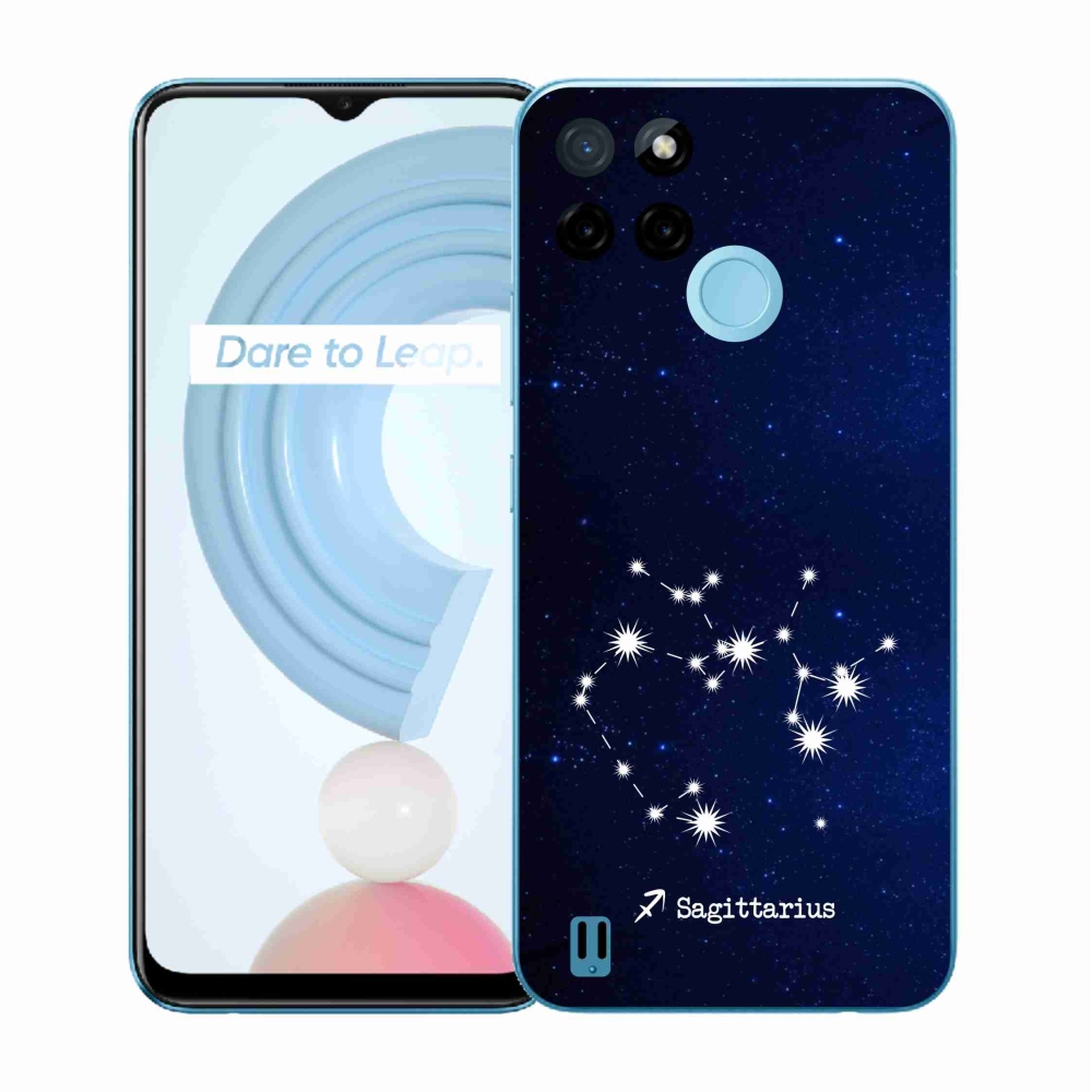 Gélový kryt mmCase na Realme C21Y/C25Y - súhvezdie Strelca