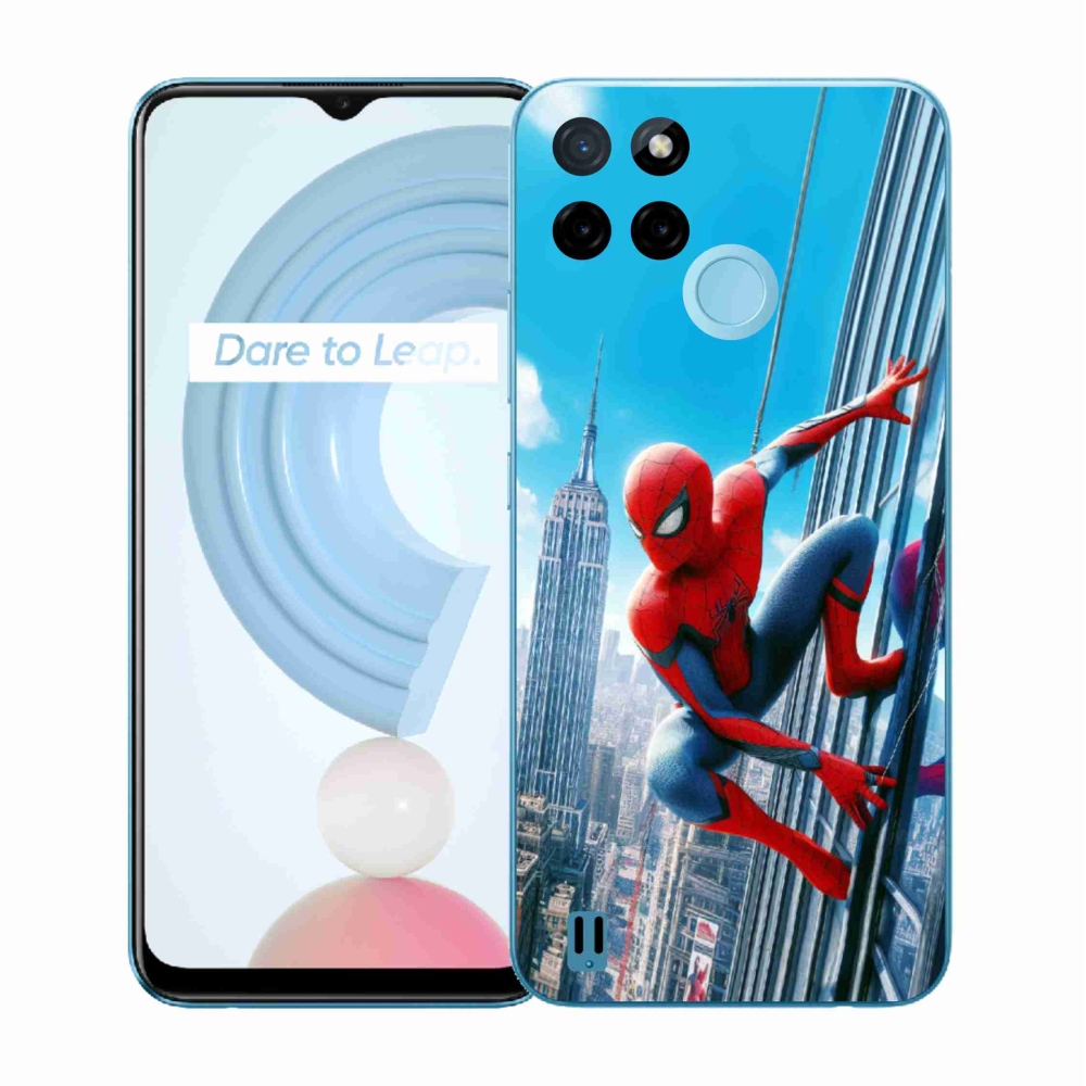 Gélový kryt mmCase na Realme C21Y/C25Y - spiderman
