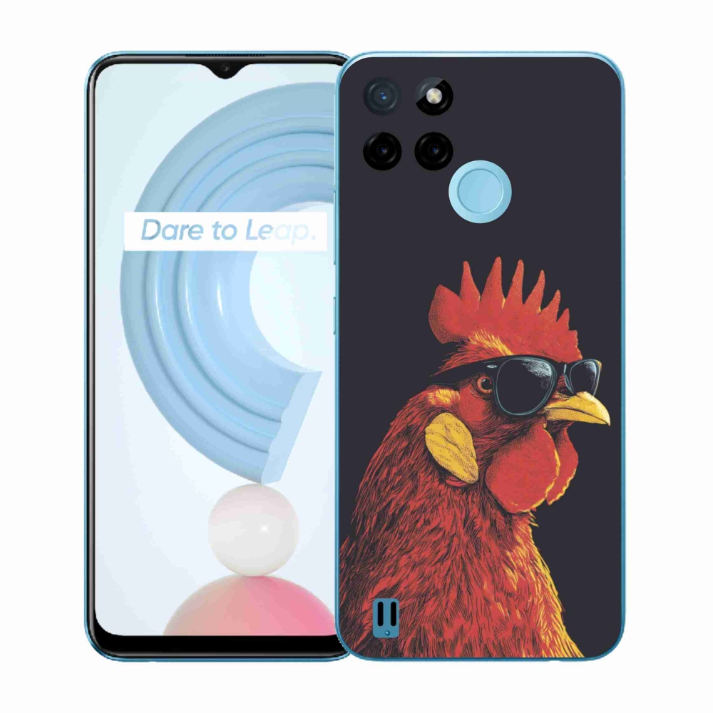 Gélový kryt mmCase na Realme C21Y/C25Y - štýlový kohút