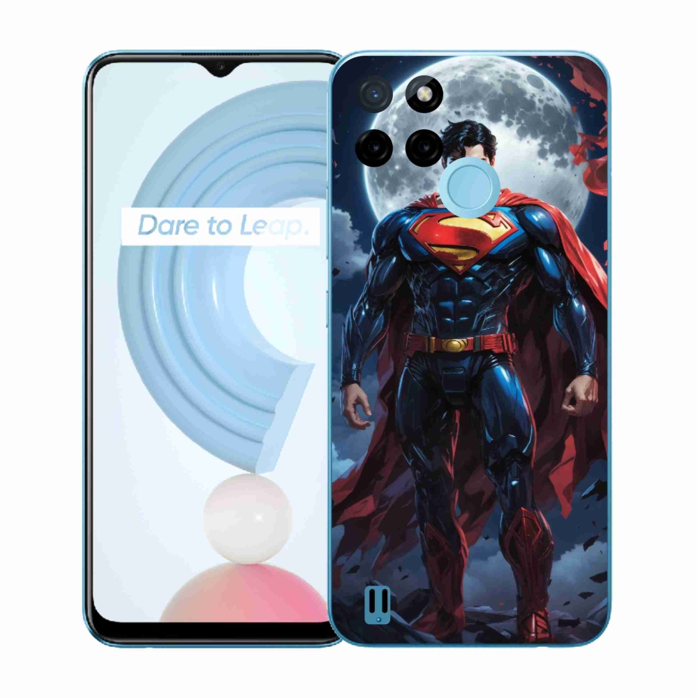 Gélový kryt mmCase na Realme C21Y/C25Y - superman