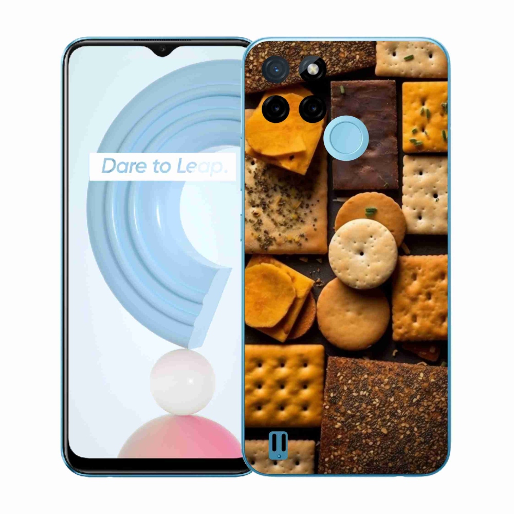Gélový kryt mmCase na Realme C21Y/C25Y - sušienky