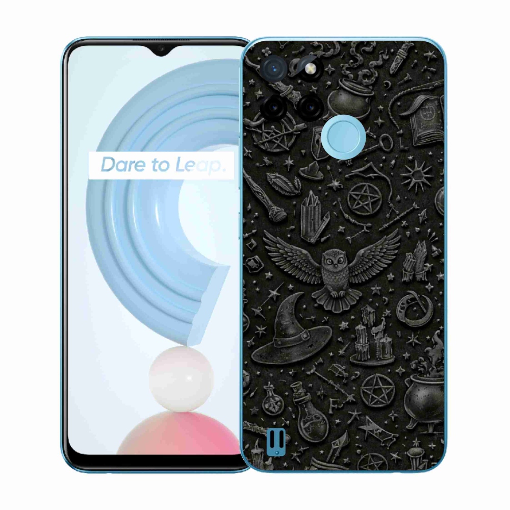Gélový kryt mmCase na Realme C21Y/C25Y - tmavý magický svet