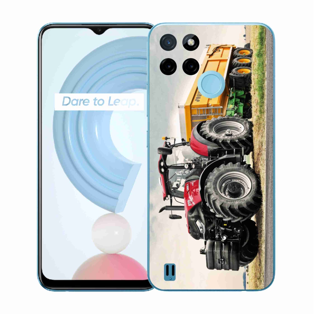 Gélový kryt mmCase na Realme C21Y/C25Y - traktor 3