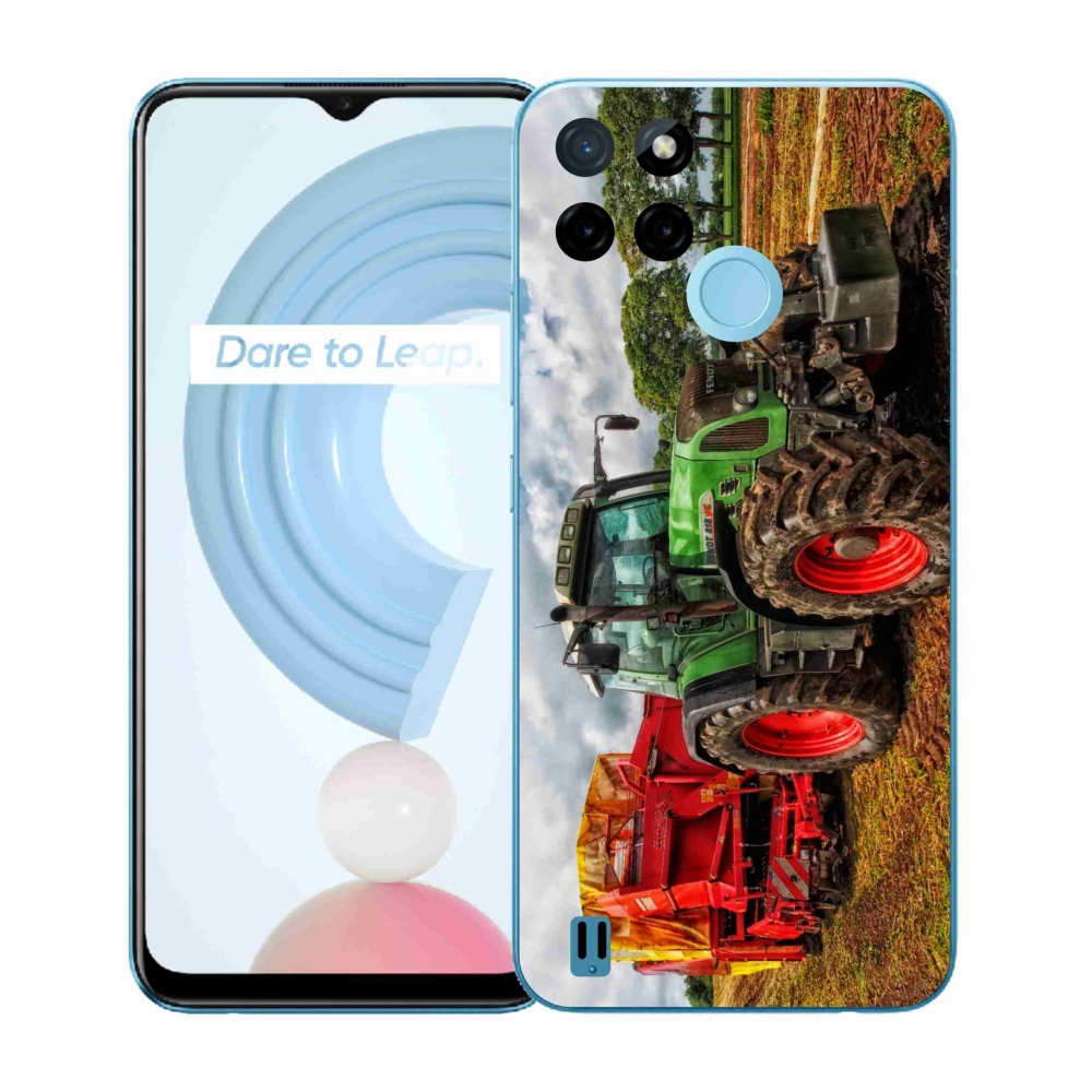 Gélový kryt mmCase na Realme C21Y/C25Y - traktor 4