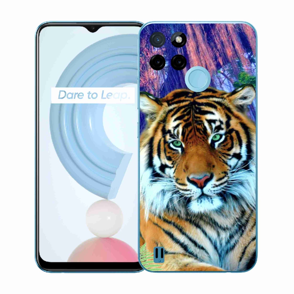 Gélový kryt mmCase na Realme C21Y/C25Y - tiger