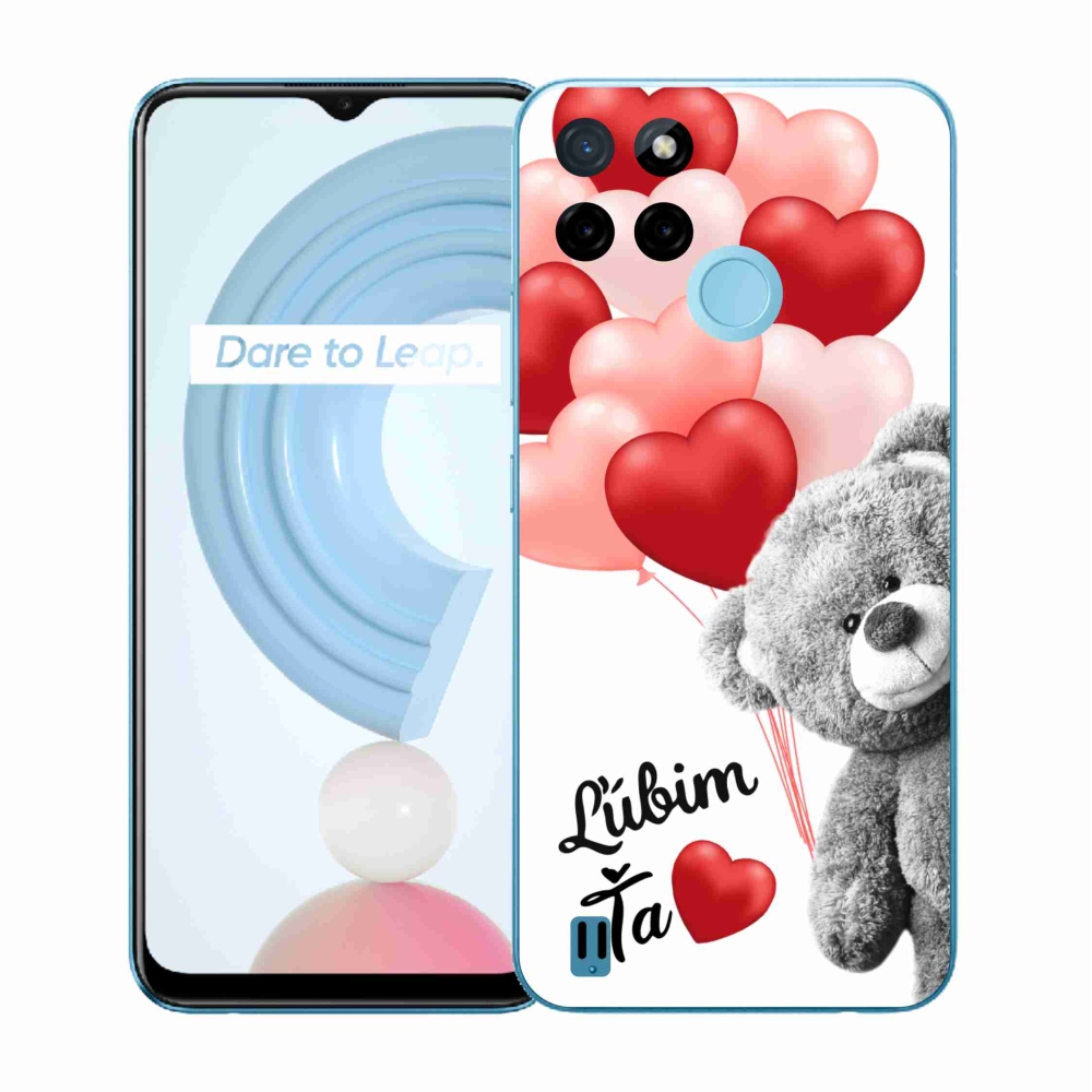 Gélový kryt mmCase na Realme C21Y/C25Y - ľúbim ťa sk