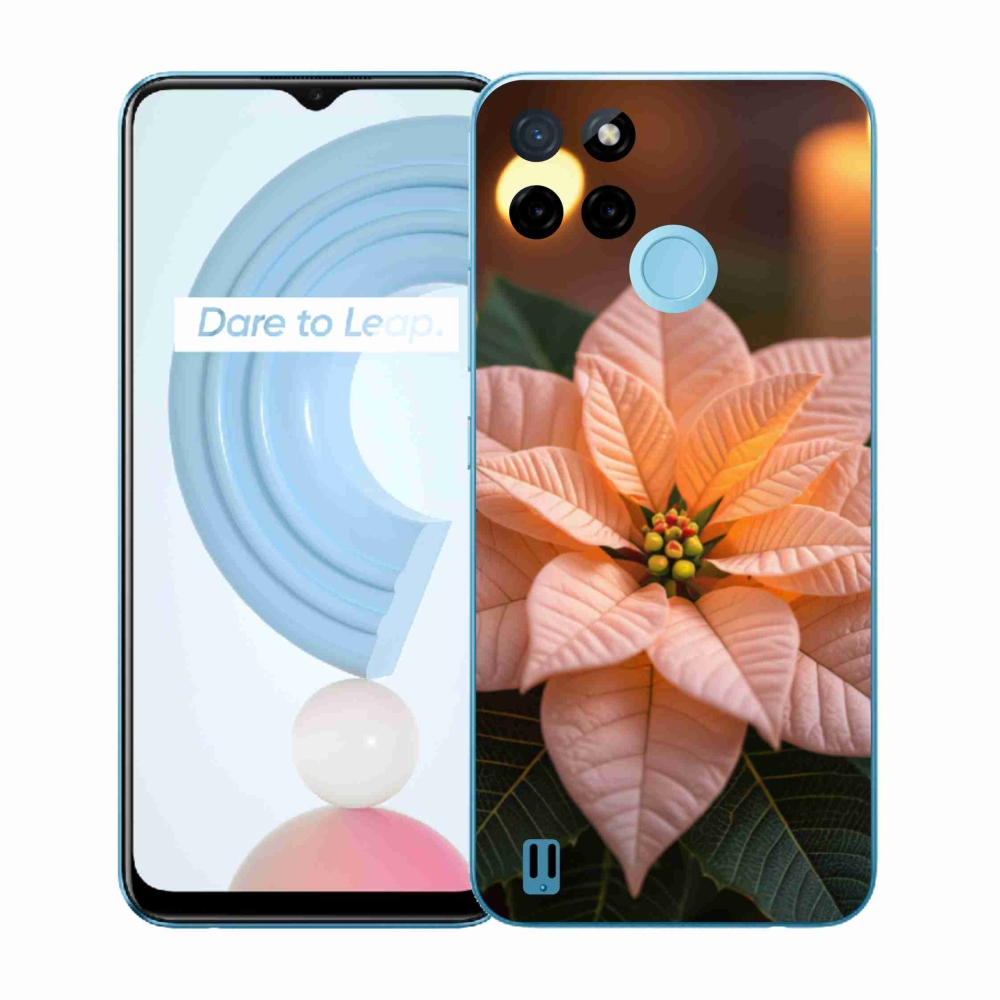 Gélový kryt mmCase na Realme C21Y/C25Y - vianočná hviezda