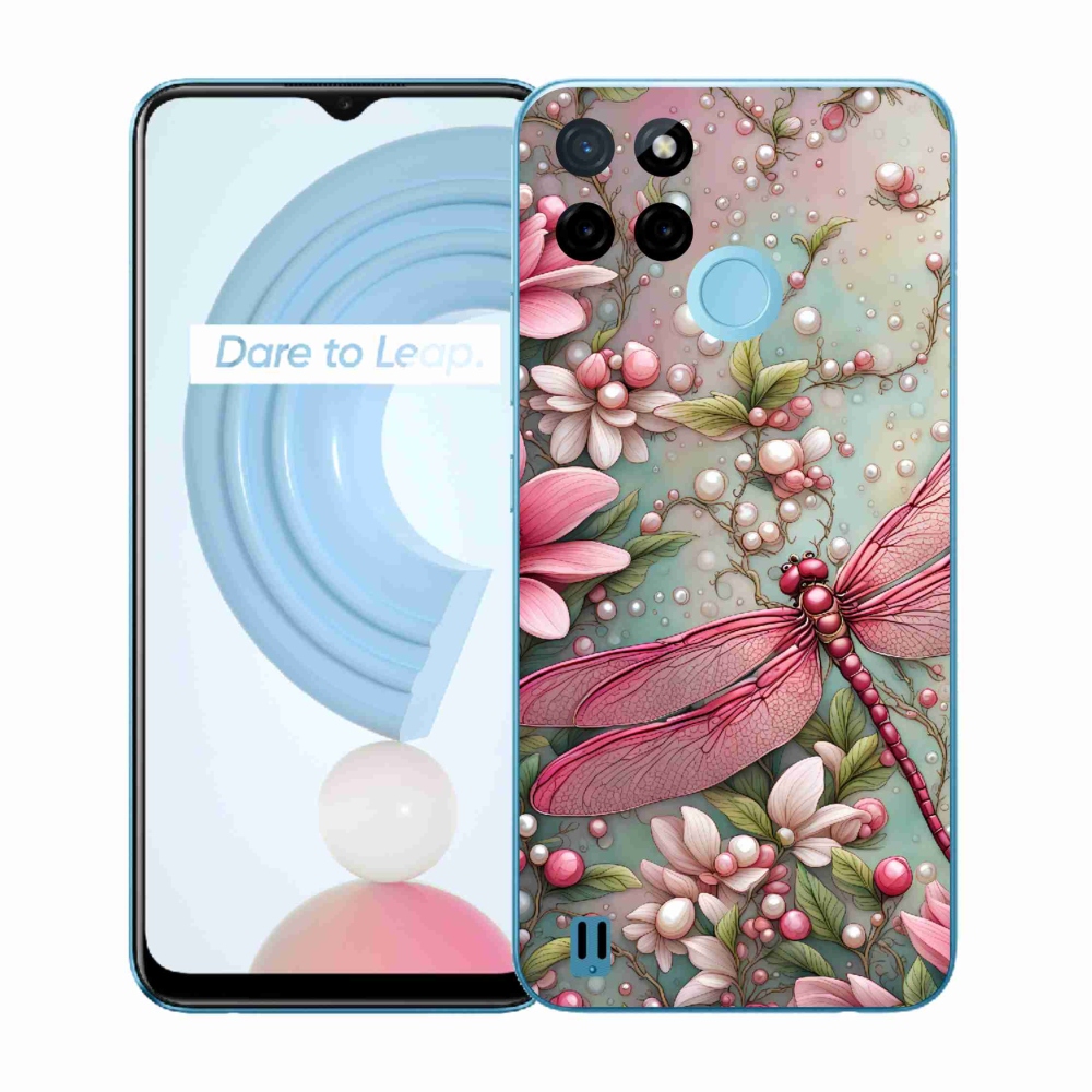 Gélový kryt mmCase na Realme C21Y/C25Y - vážka