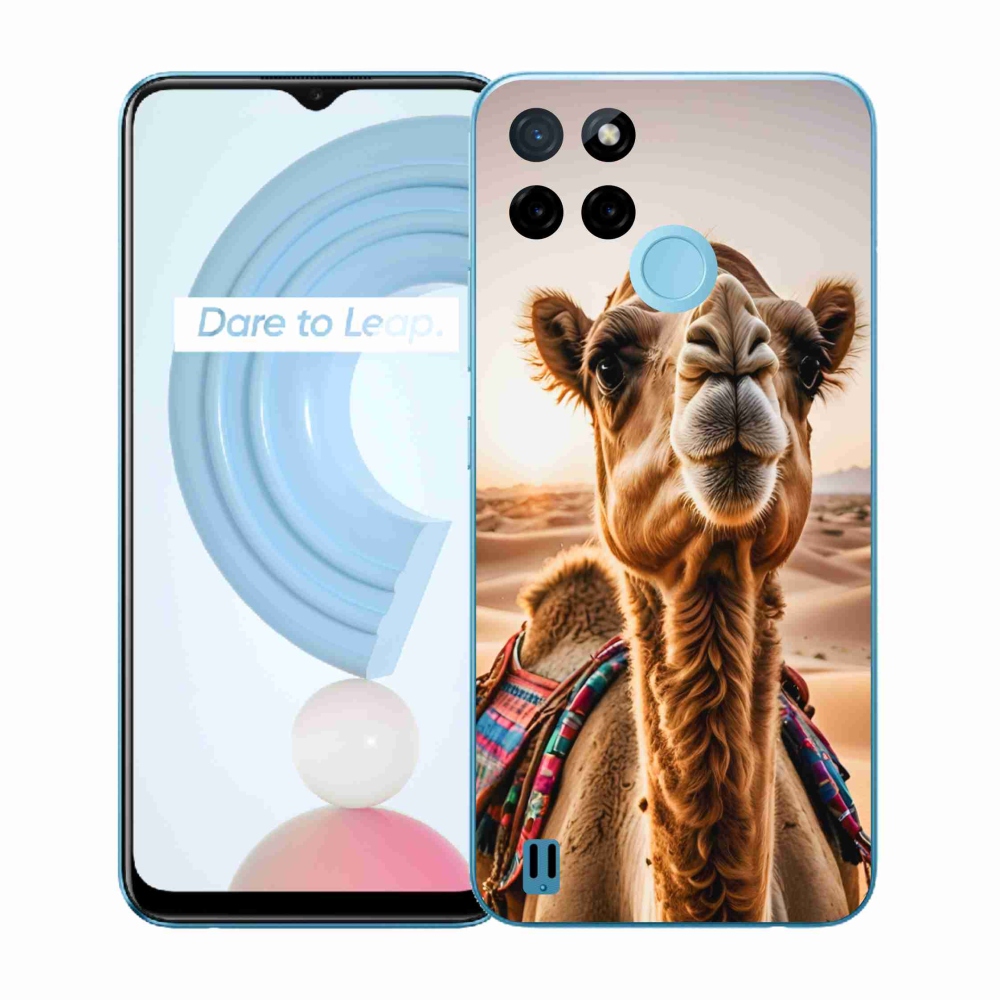 Gélový kryt mmCase na Realme C21Y/C25Y - ťava