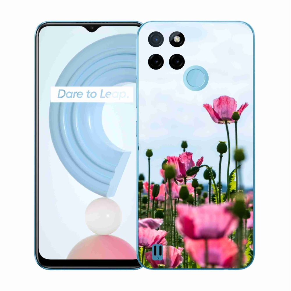 Gélový kryt mmCase na Realme C21Y/C25Y - vlčí mak