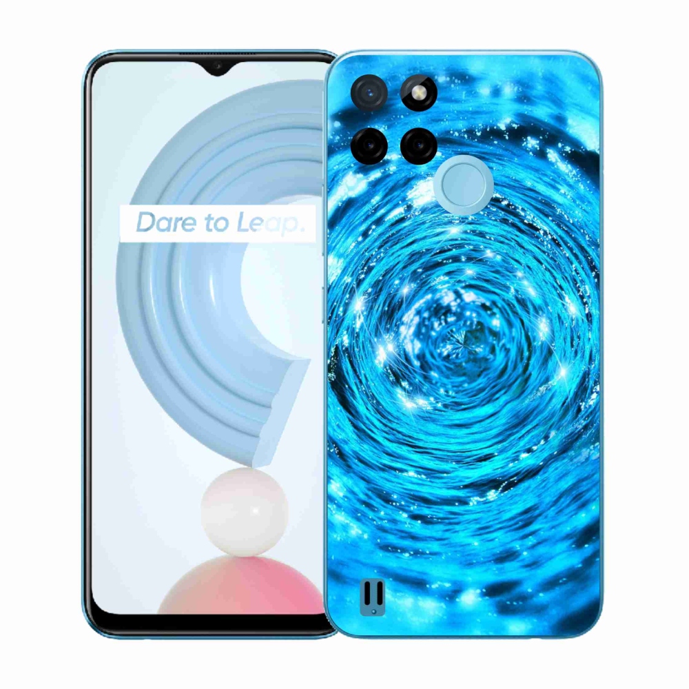 Gélový kryt mmCase na Realme C21Y/C25Y - vodný vír