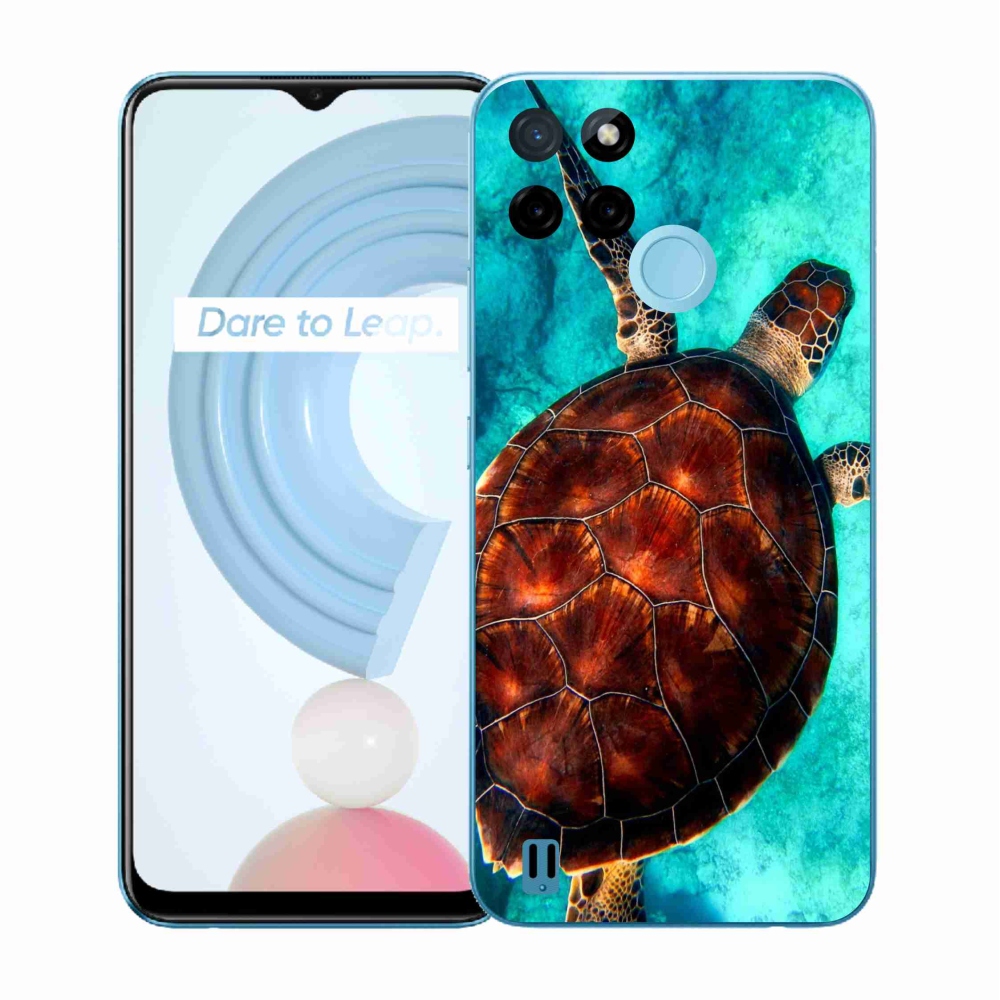Gélový kryt mmCase na Realme C21Y/C25Y - korytnačka