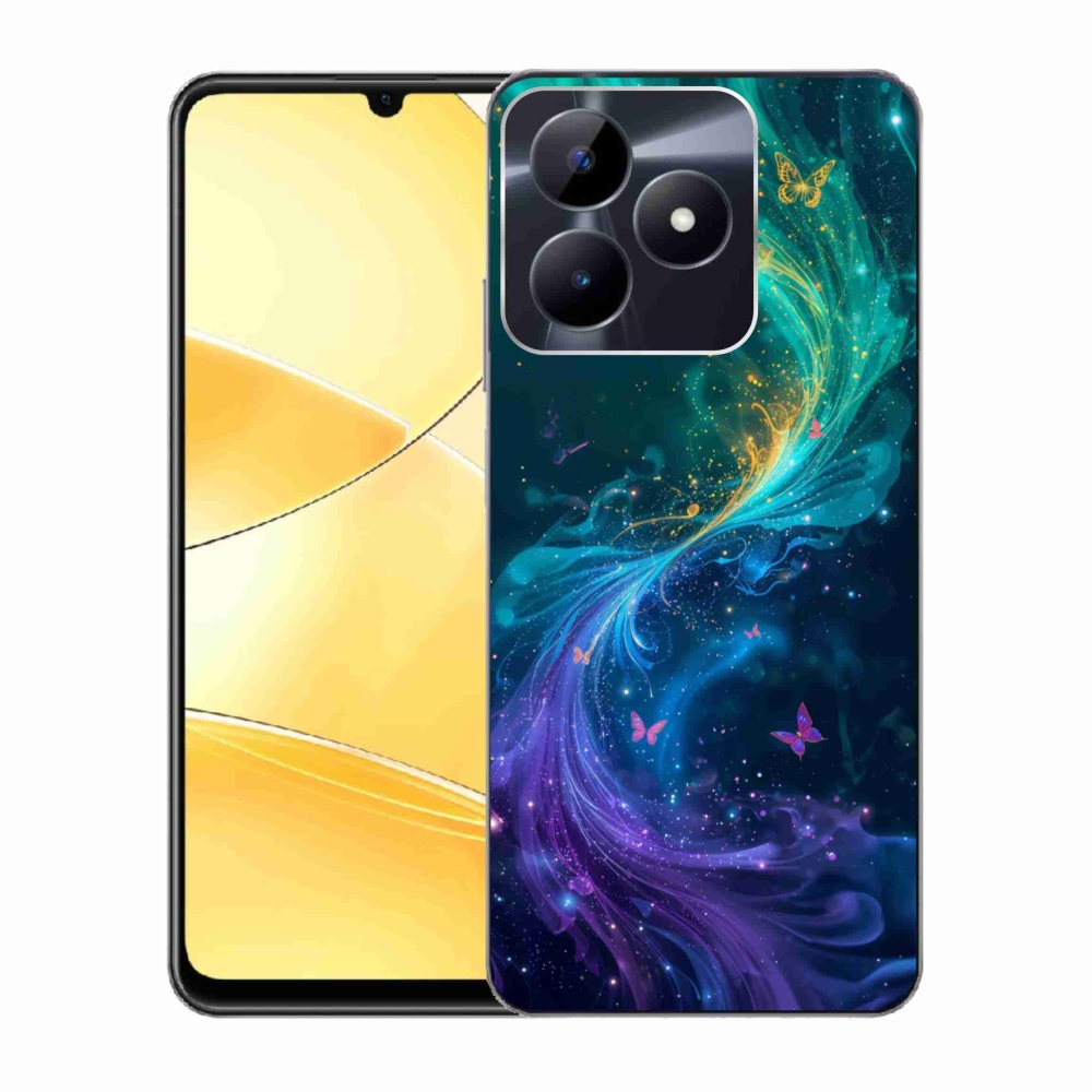 Gélový kryt mmCase na Realme C51/C53 - abstraktný motív 31