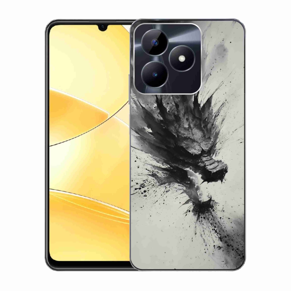 Gélový kryt mmCase na Realme C51/C53 - abstraktný motív 32