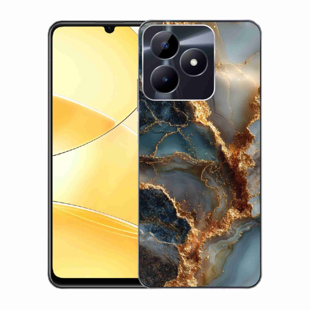 Gélový kryt mmCase na Realme C51/C53 - abstraktný motív 33