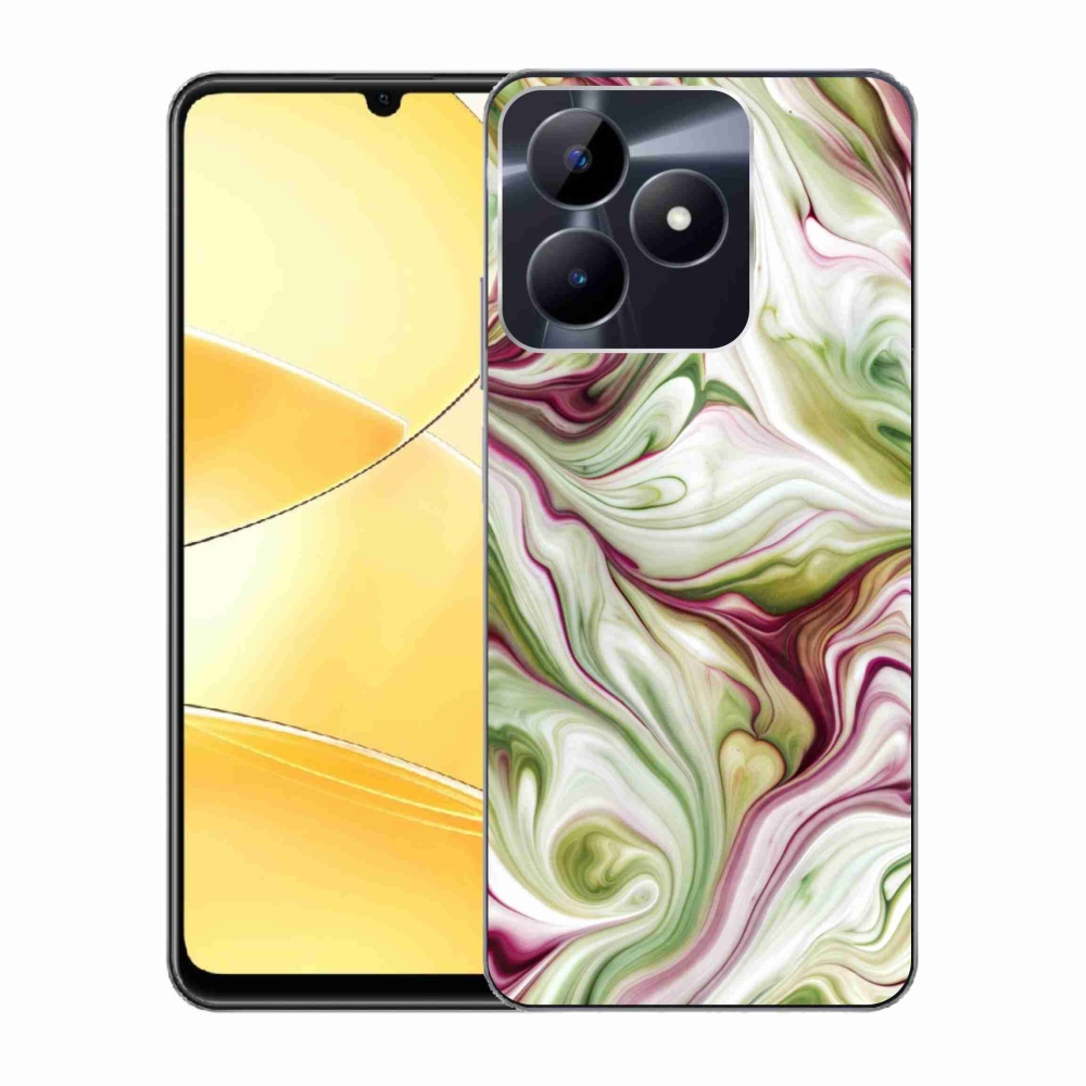 Gélový kryt mmCase na Realme C51/C53 - abstraktný motív 36