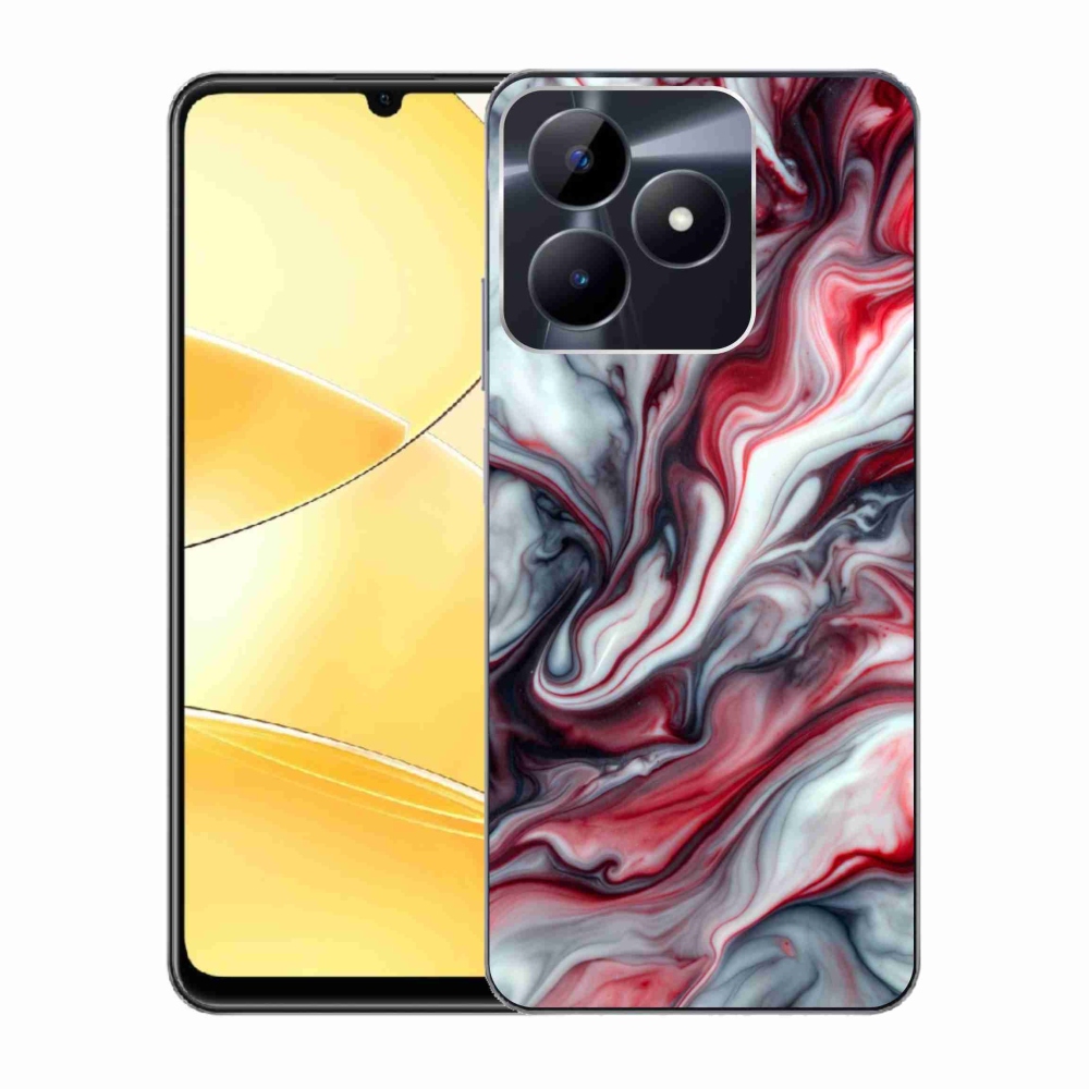 Gélový kryt mmCase na Realme C51/C53 - abstraktný motív 37