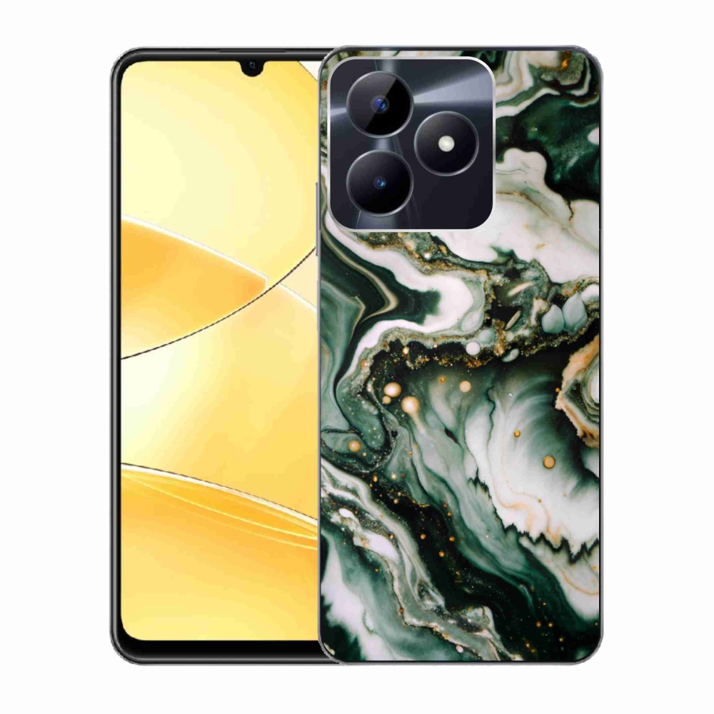 Gélový kryt mmCase na Realme C51/C53 - abstraktný motív 38