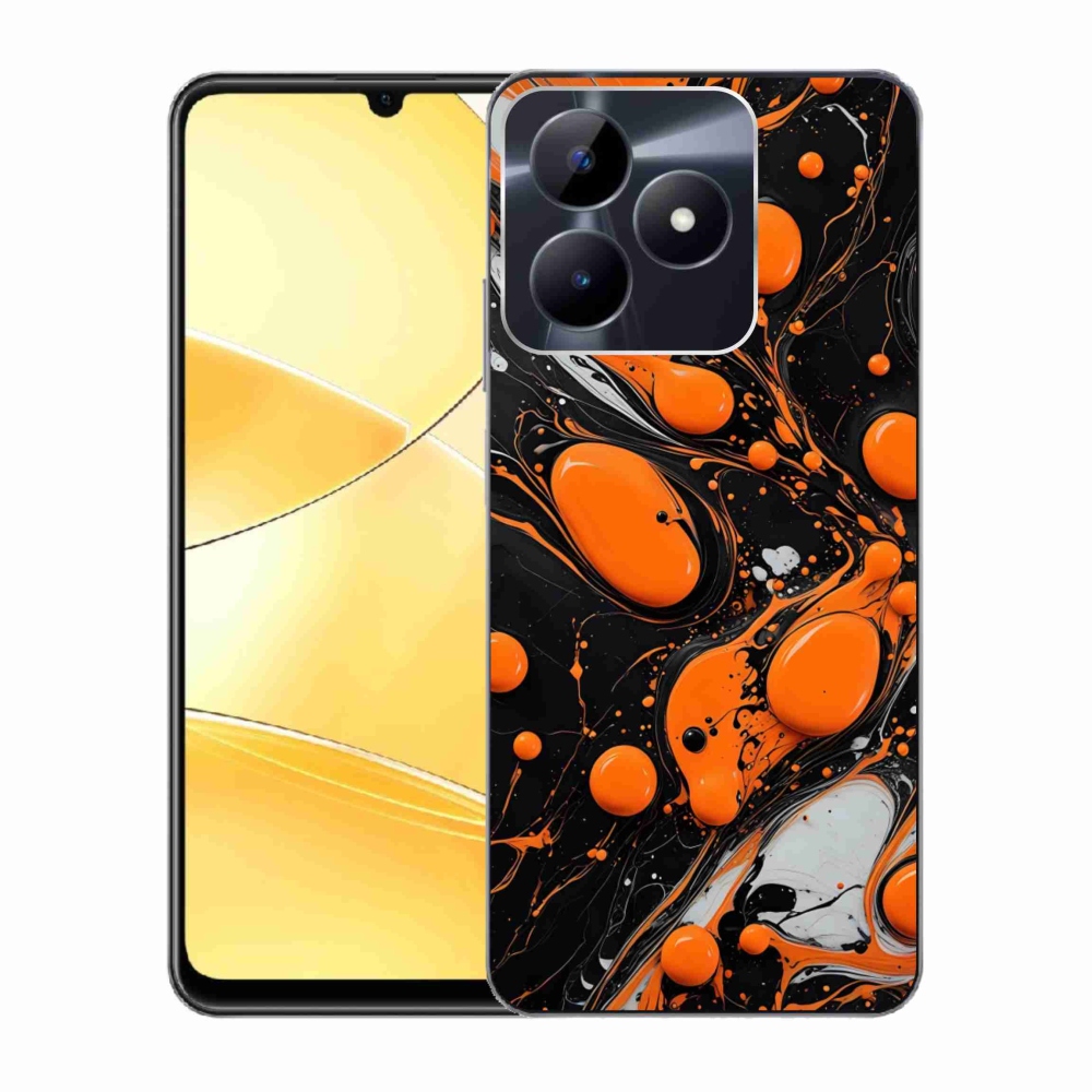 Gélový kryt mmCase na Realme C51/C53 - abstraktný motív 41