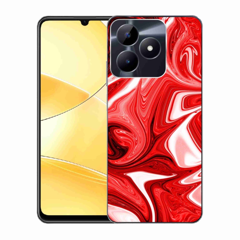 Gélový kryt mmCase na Realme C51/C53 - abstraktný motív 43