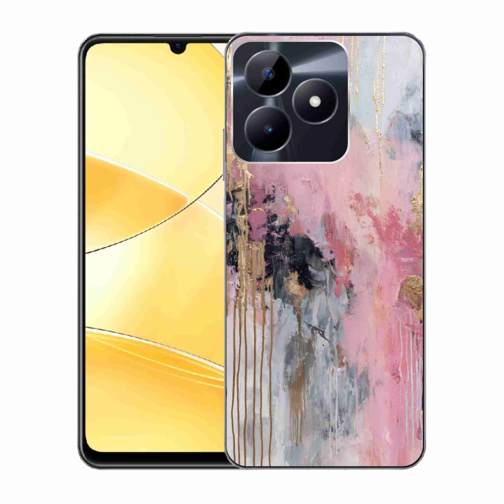Gélový kryt mmCase na Realme C51/C53 - abstraktný motív 49