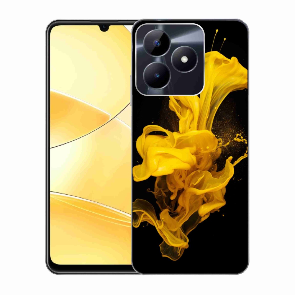 Gélový kryt mmCase na Realme C51/C53 - abstraktný motív 56