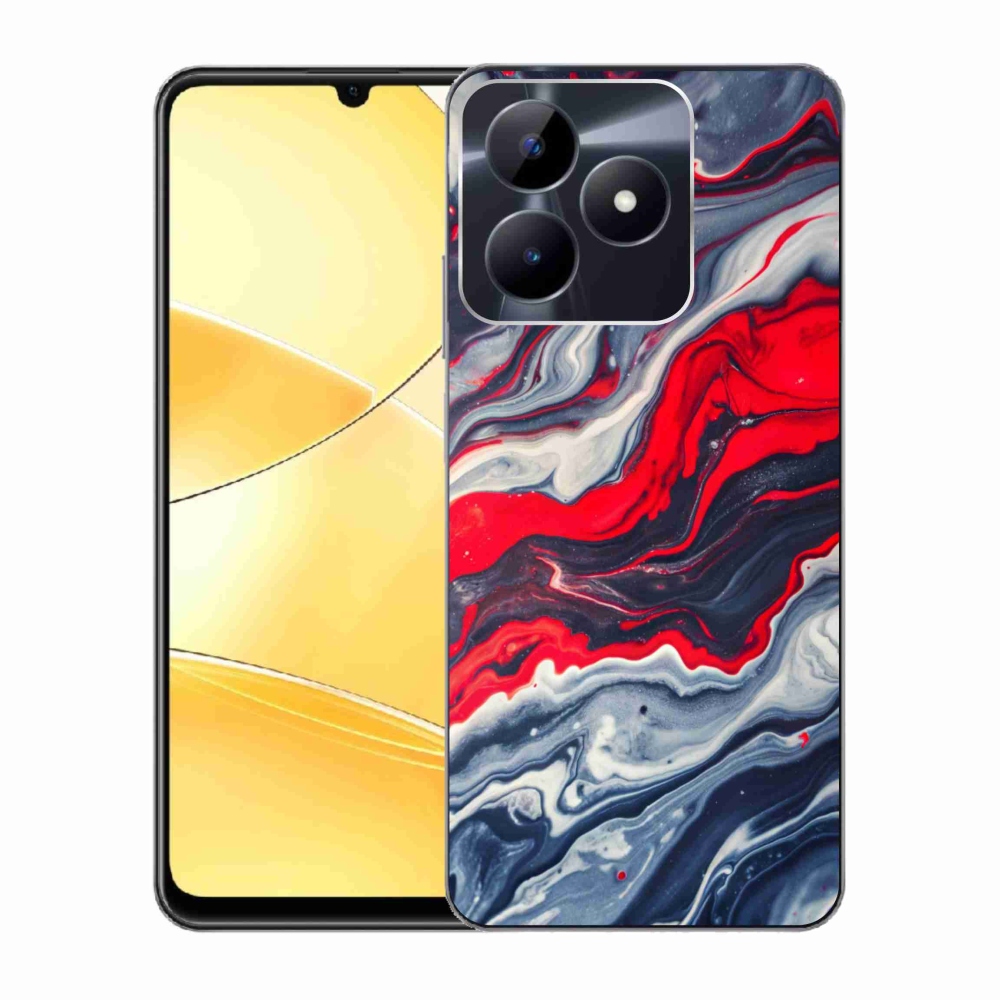 Gélový kryt mmCase na Realme C51/C53 - abstraktný motív 59
