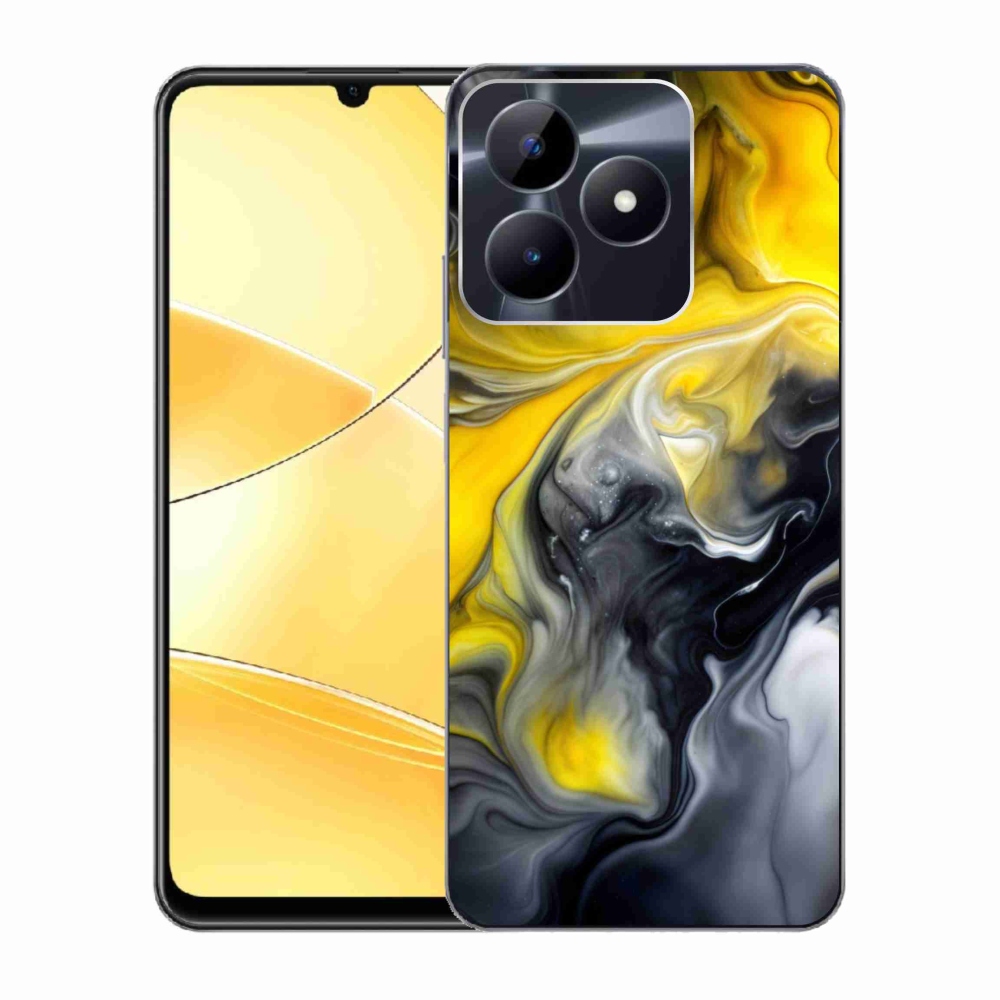 Gélový kryt mmCase na Realme C51/C53 - abstraktný motív 60