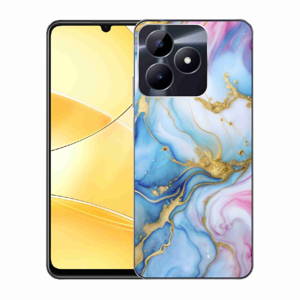 Gélový kryt mmCase na Realme C51/C53 - abstraktný motív 61