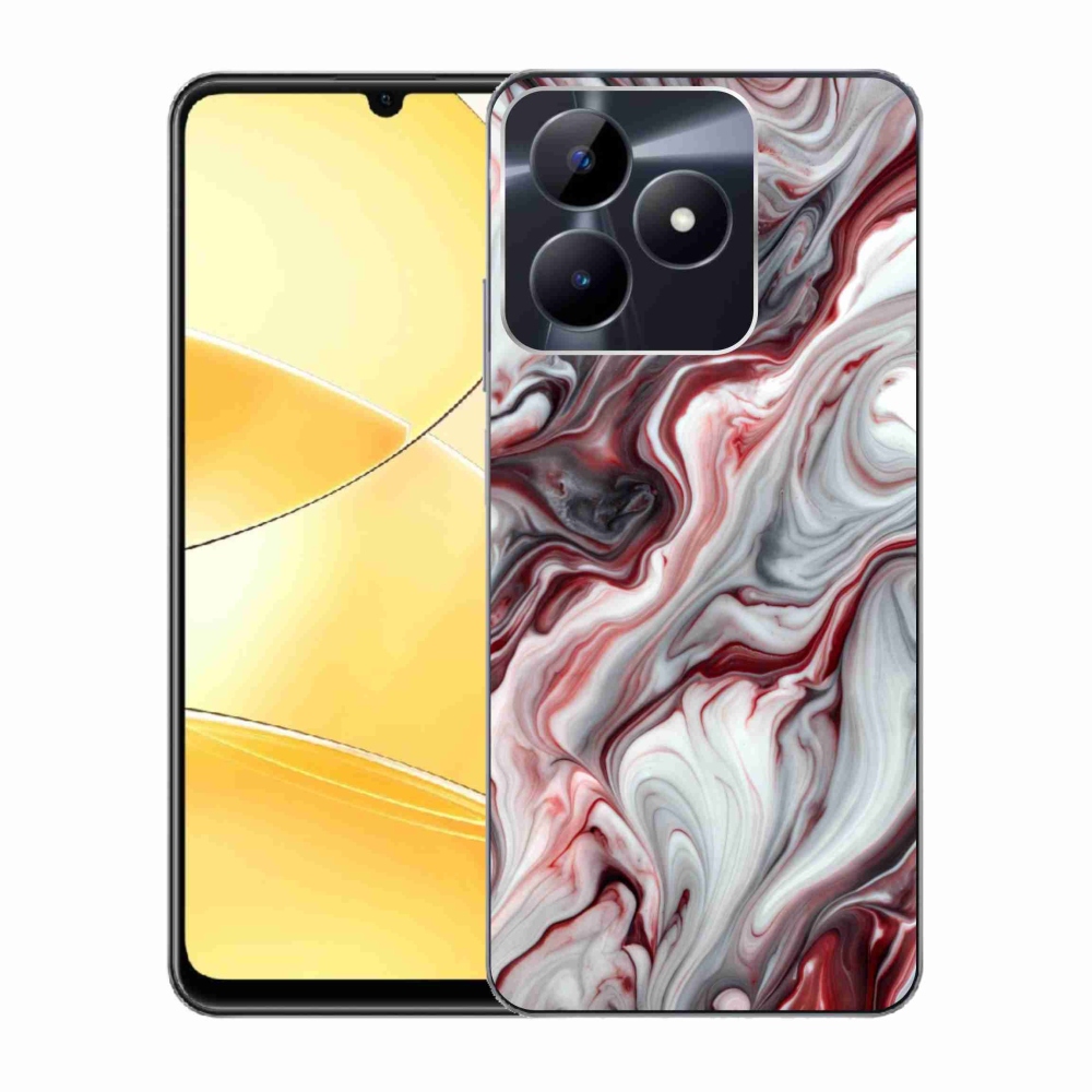 Gélový kryt mmCase na Realme C51/C53 - abstraktný motív 64