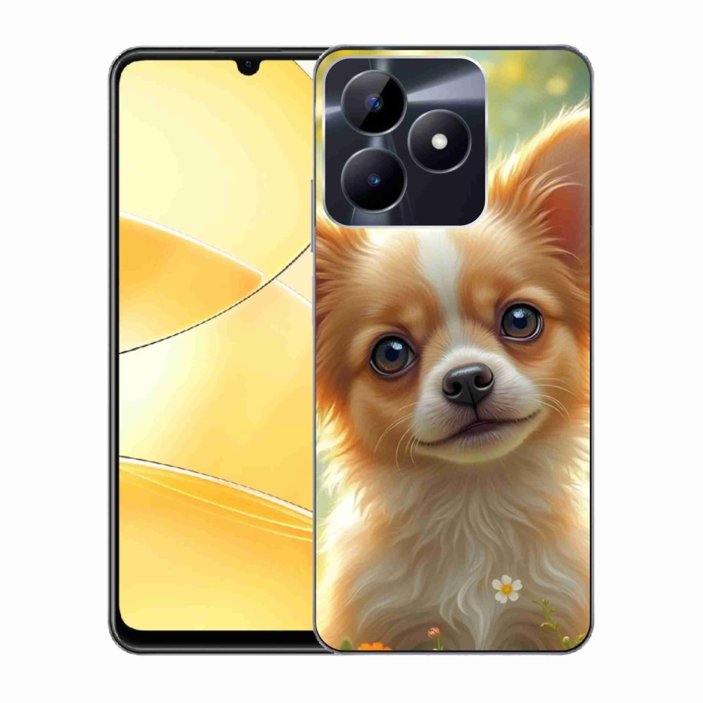 Gélový kryt mmCase na Realme C51/C53 - čivava 5