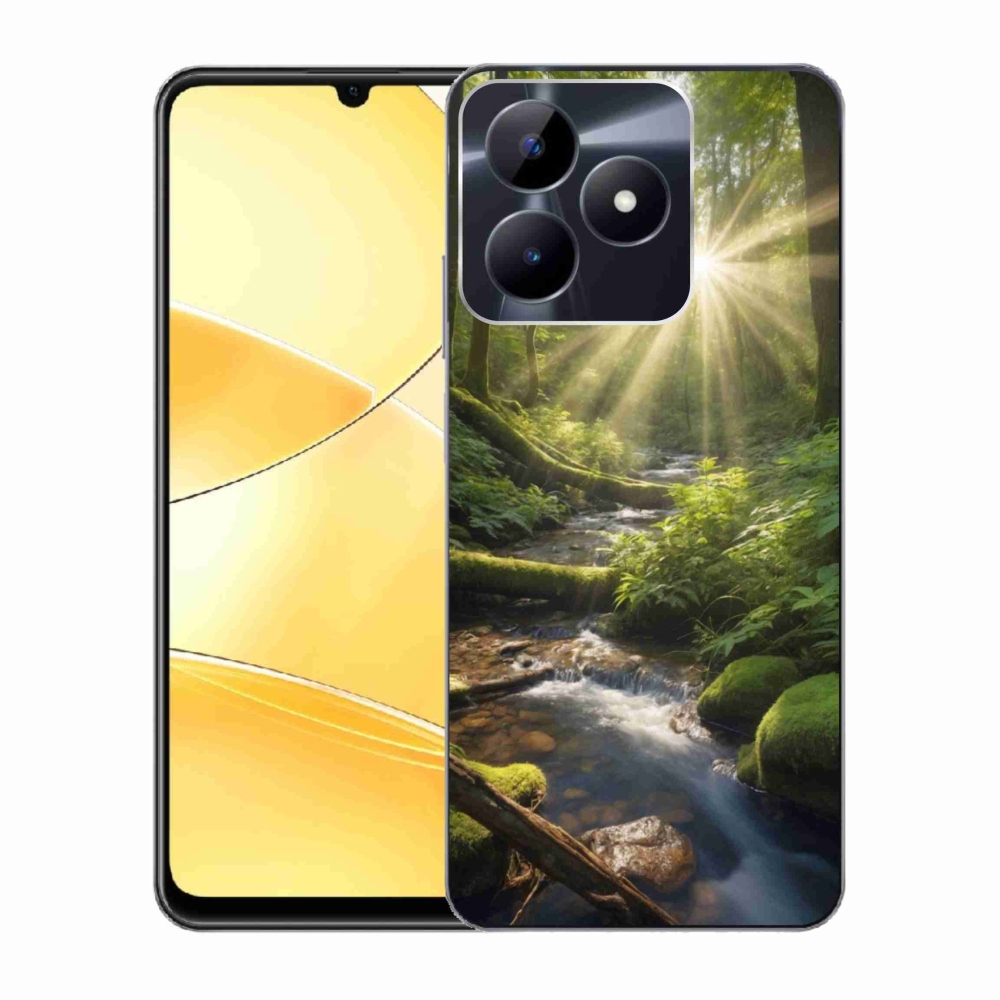 Gélový kryt mmCase na Realme C51/C53 - hlbina lesa