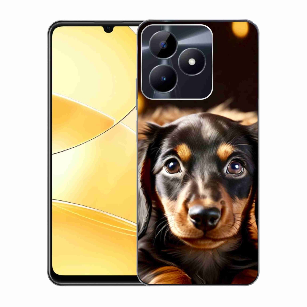 Gélový kryt mmCase na Realme C51/C53 - jazvečík