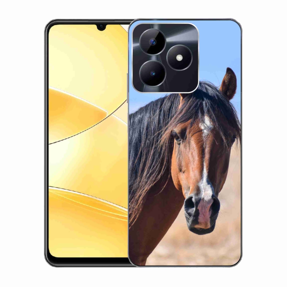 Gélový kryt mmCase na Realme C51/C53 - pokojný kôň