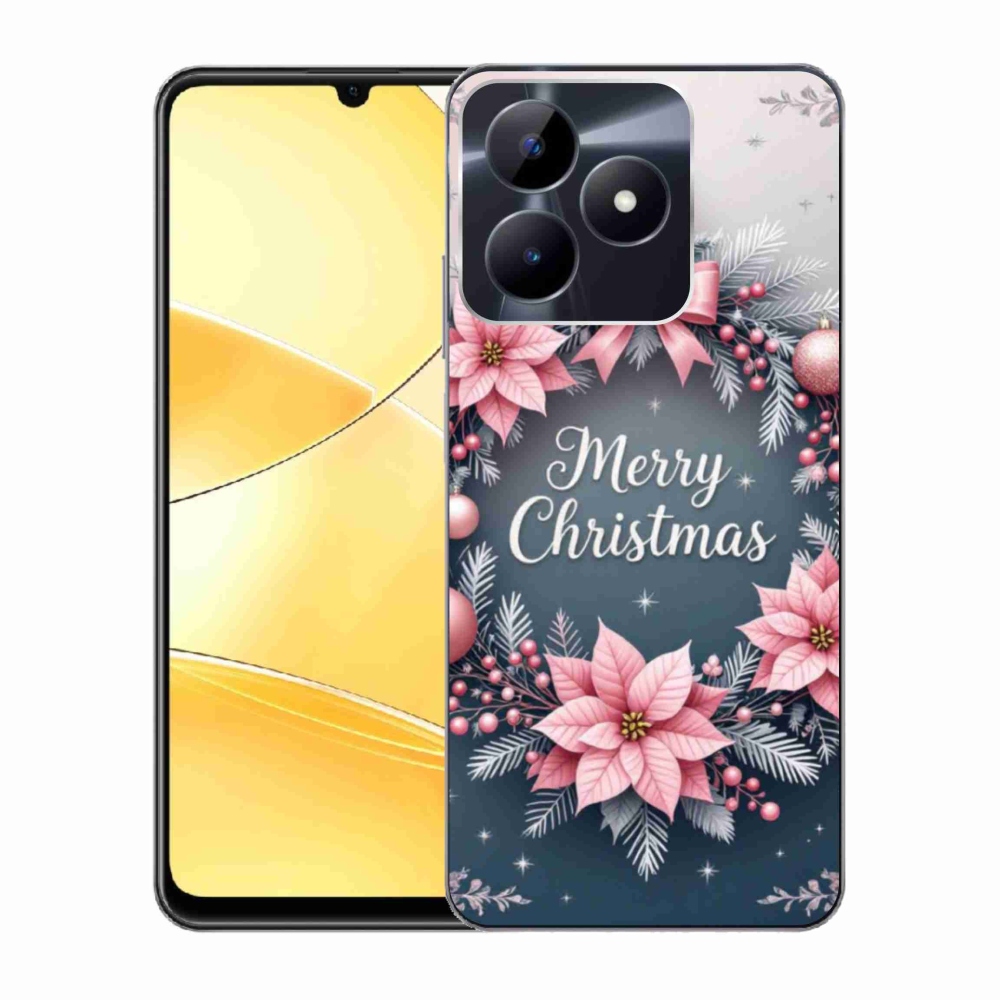Gélový kryt mmCase na Realme C51/C53 - merry christmas