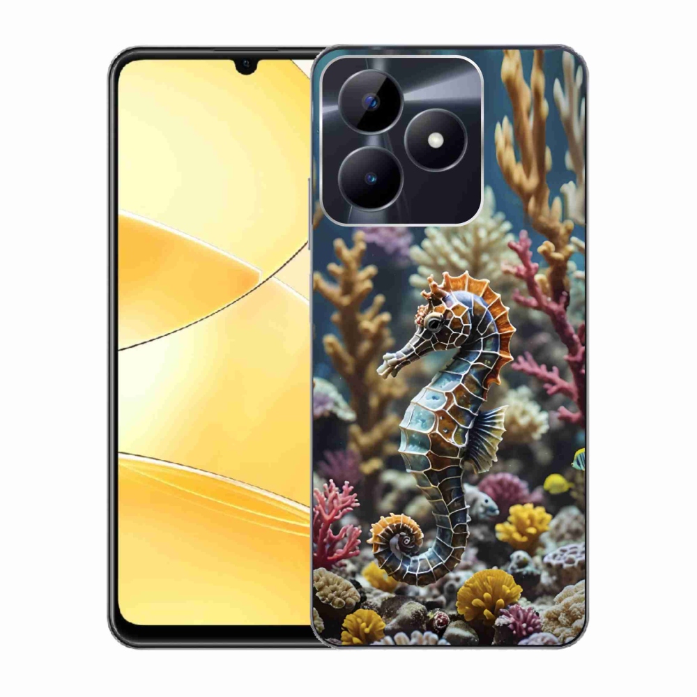 Gélový kryt mmCase na Realme C51/C53 - morský koník 2