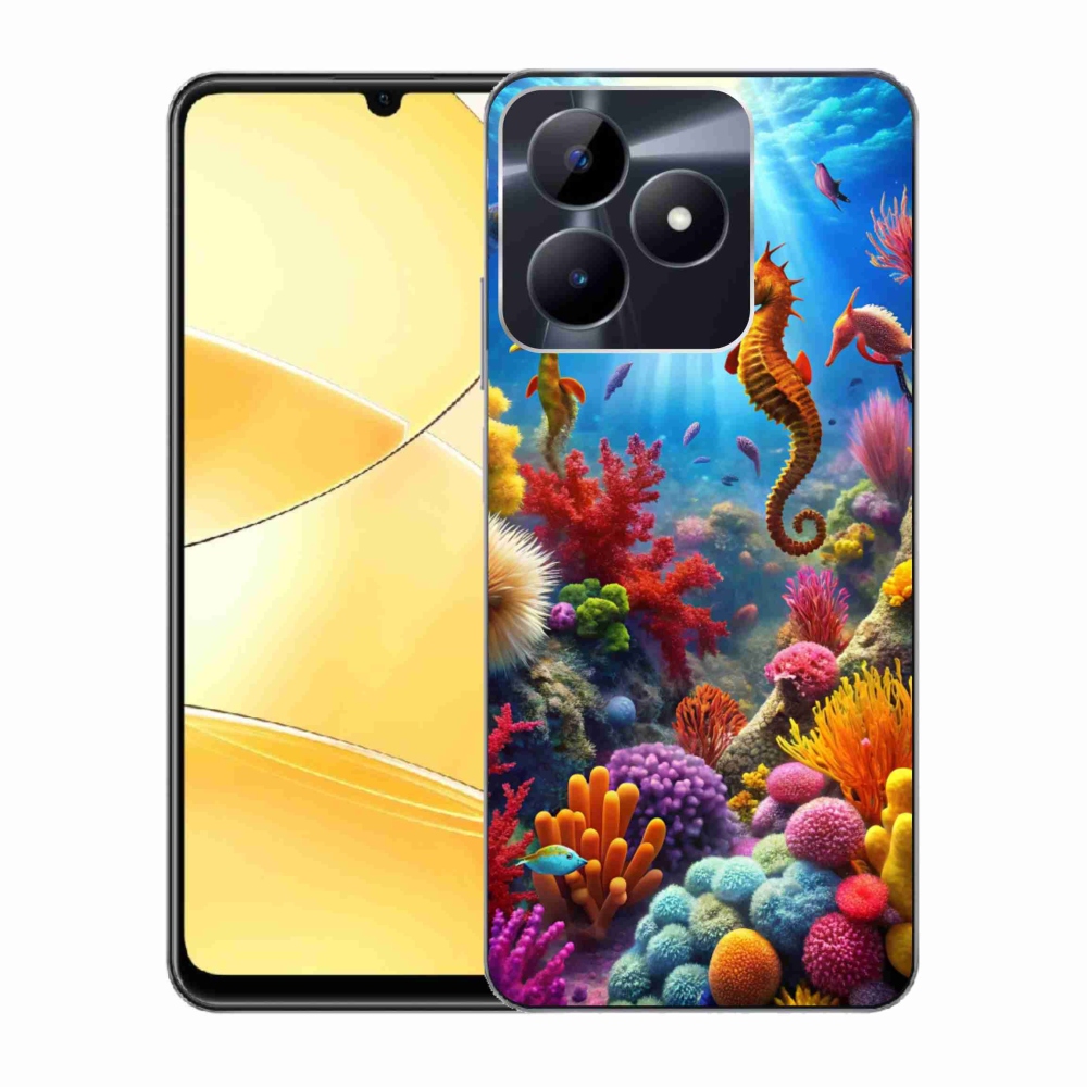 Gélový kryt mmCase na Realme C51/C53 - morský svet 3