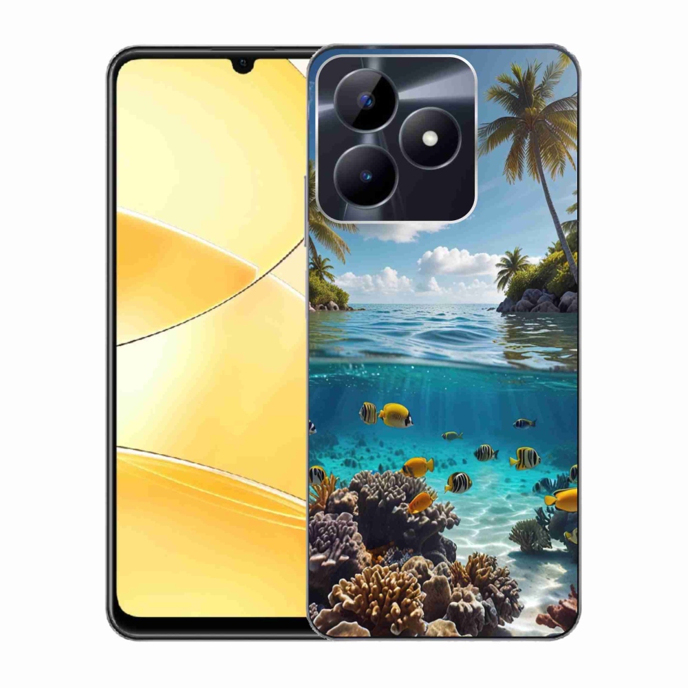 Gélový kryt mmCase na Realme C51/C53 - morský svet 4
