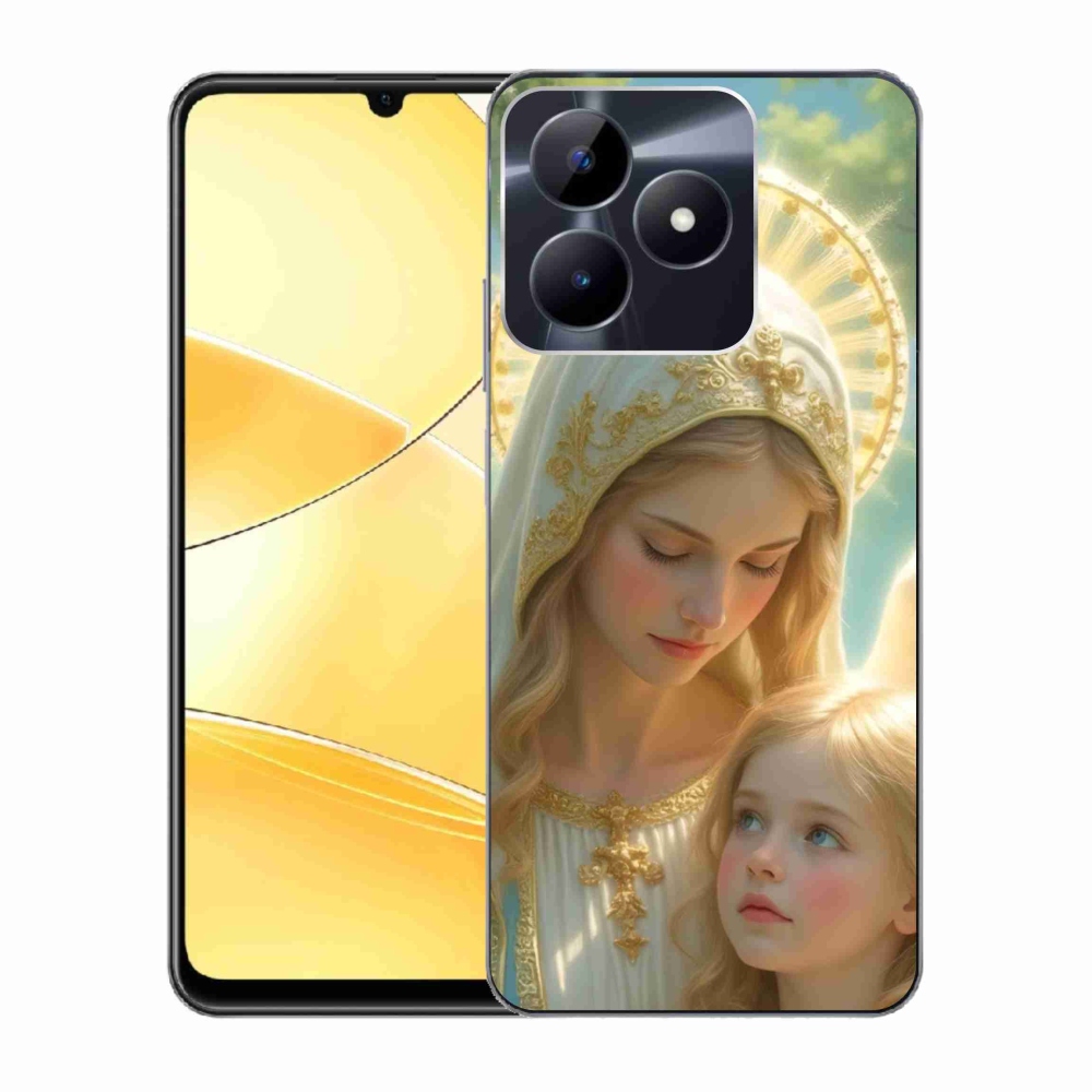Gélový kryt mmCase na Realme C51/C53 - náboženský motív 2