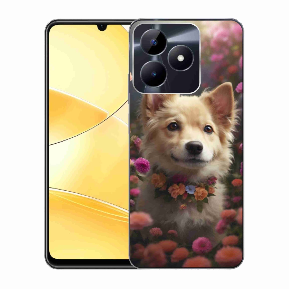 Gélový kryt mmCase na Realme C51/C53 - nemecký špic